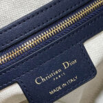 Christian Dior Medium D-Journey Bag M2417 Dark Blue